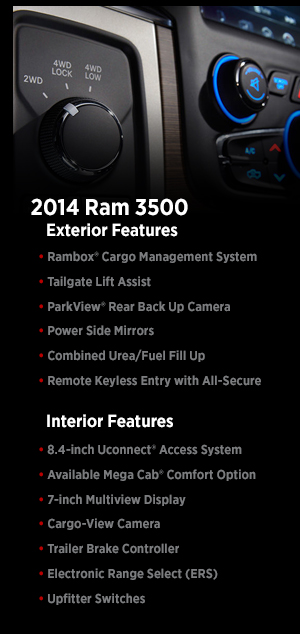 2014 Ram 1500 Features 2014 Ram 1500 Features
