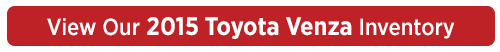 New 2015 Toyota Venza Inventory
