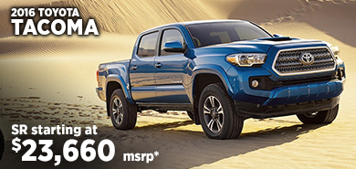 Click to View 2016 Toyota Tacoma Model Details in Hodgkins, IL